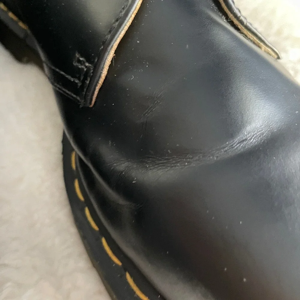 Dr. Martens Vegan Leather Mens Size 13 1461 Oxford Shoes Black READ